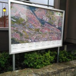 Colocación de paneles, tablones informativos en Bilbao